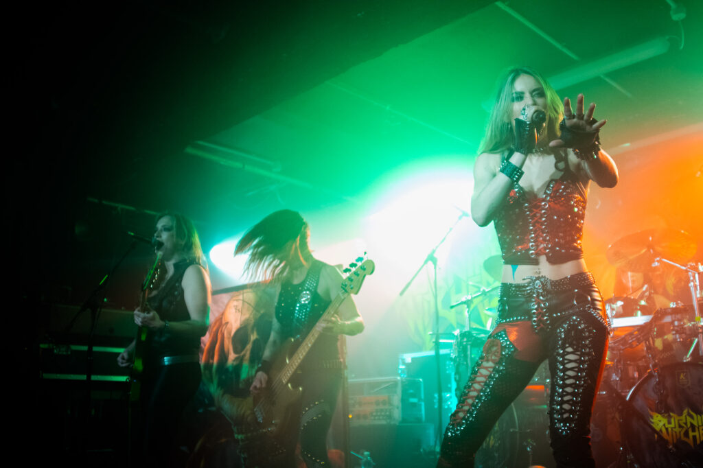 Burning Witches live @ Academy 3, Manchester. Photo Credit: Libby Percival