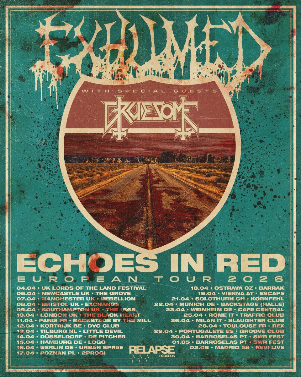 Exhumed European Tour 2026