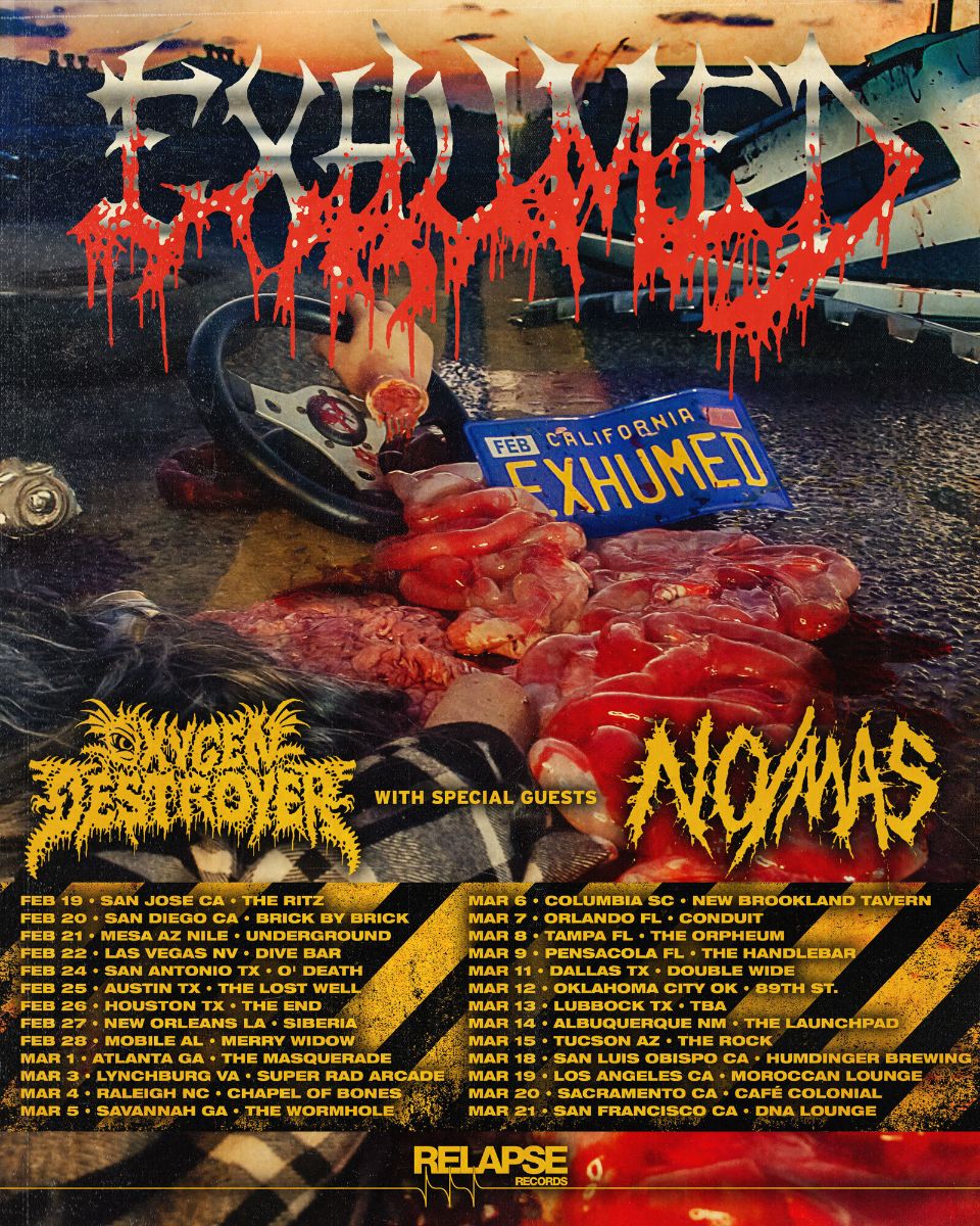 Exhumed USA Tour 2026