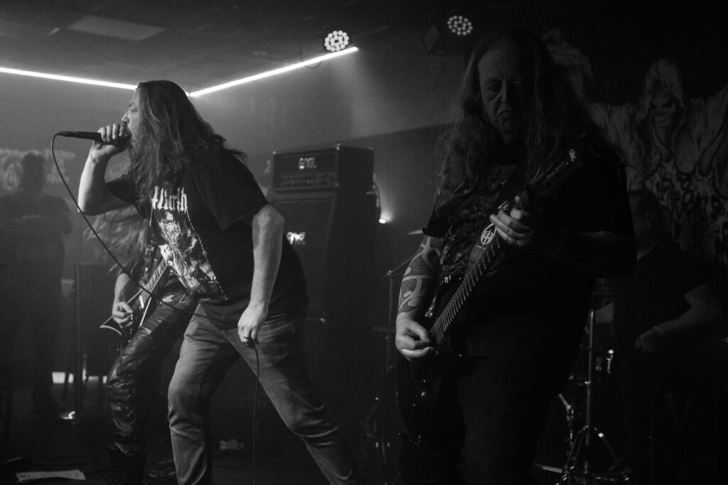 Abrupt Demise live @ Dead of Winter Festival: The Trilogy 2026. Photo Credit: Duncan McCall