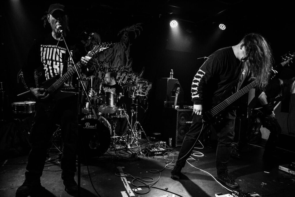 Blasphemer live @ Dead of Winter Festival: The Trilogy 2026. Photo Credit: Duncan McCall