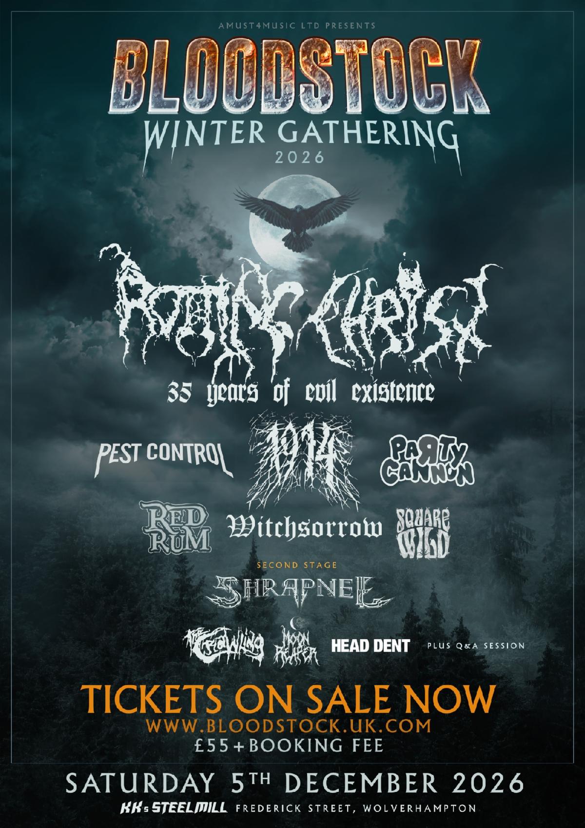 Bloodstock Winter Gathering 2026 - Full Lineup