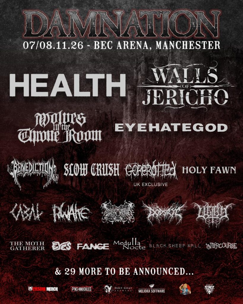 Damnation Festival 2026 - Announcement 2