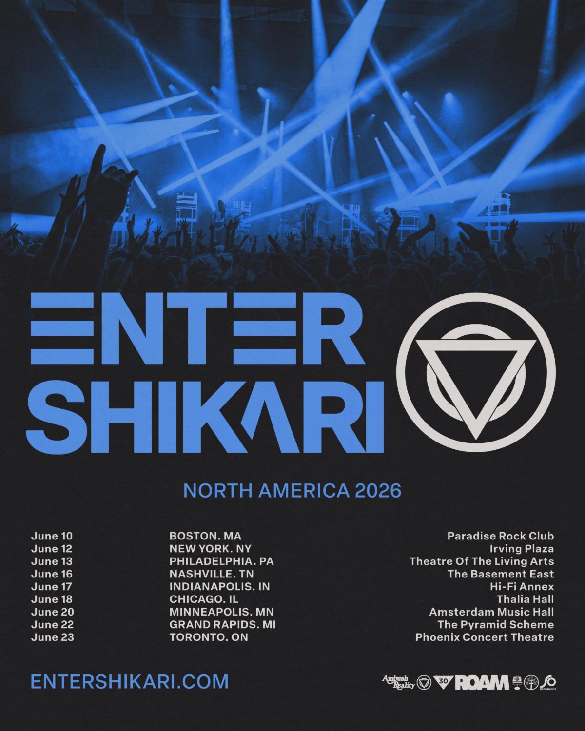 Enter Shikari North American Tour 2026