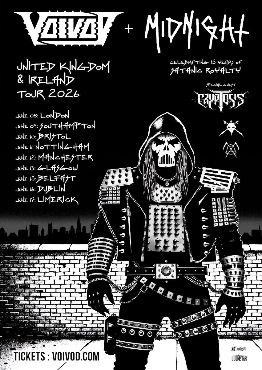 Voïvod UK Tour 2026