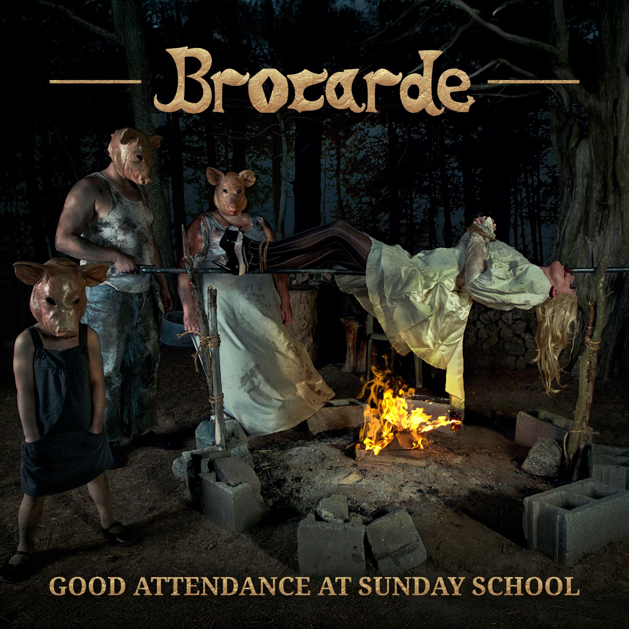 Good Attendance At Sunday School - Brocarde