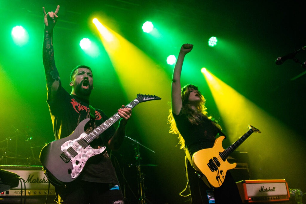 Heriot live @ Academy 2, Manchester. Photo Credit: Libby Percival