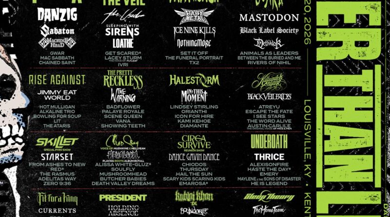 Louder Than Life 2026 - Full lineup