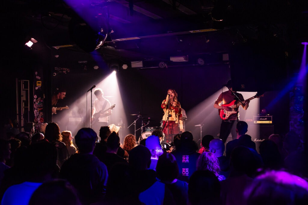 Love Rarely live @ Rebellion, Manchester. Photo Credit: Libby Percival