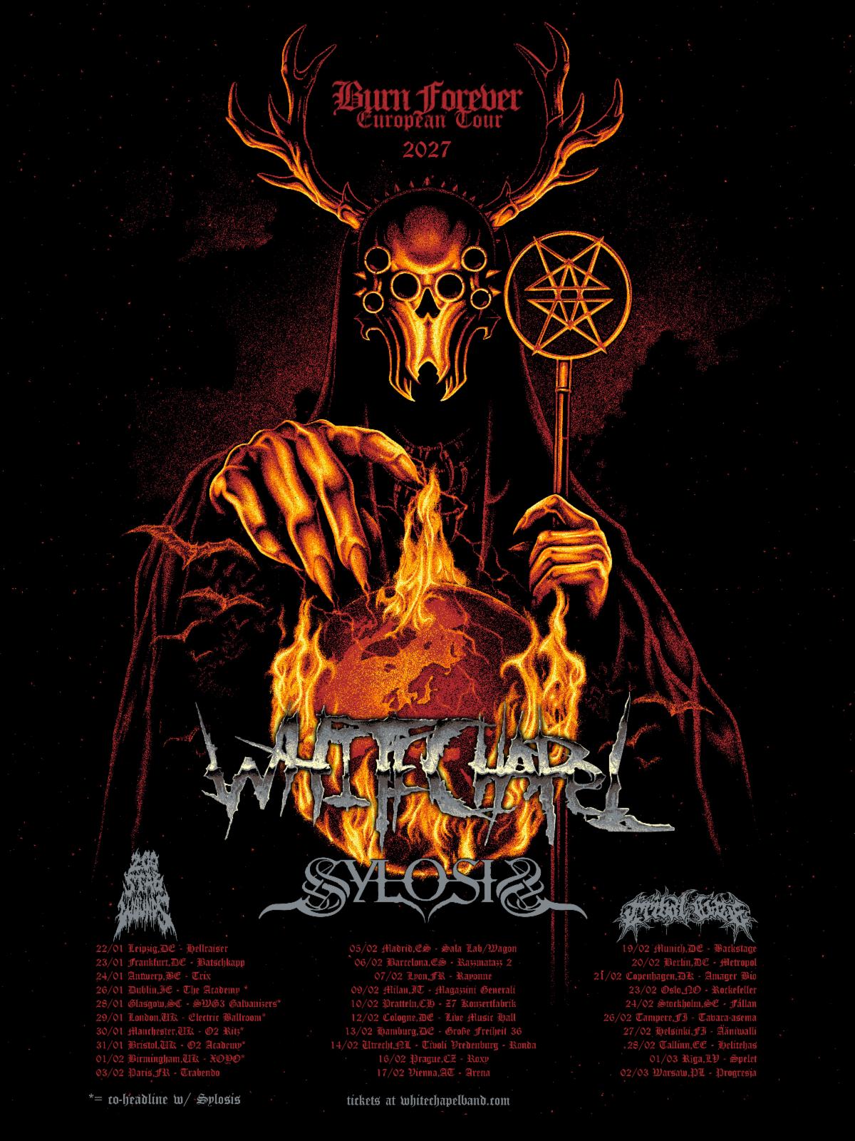 Whitechapel European Tour 2027