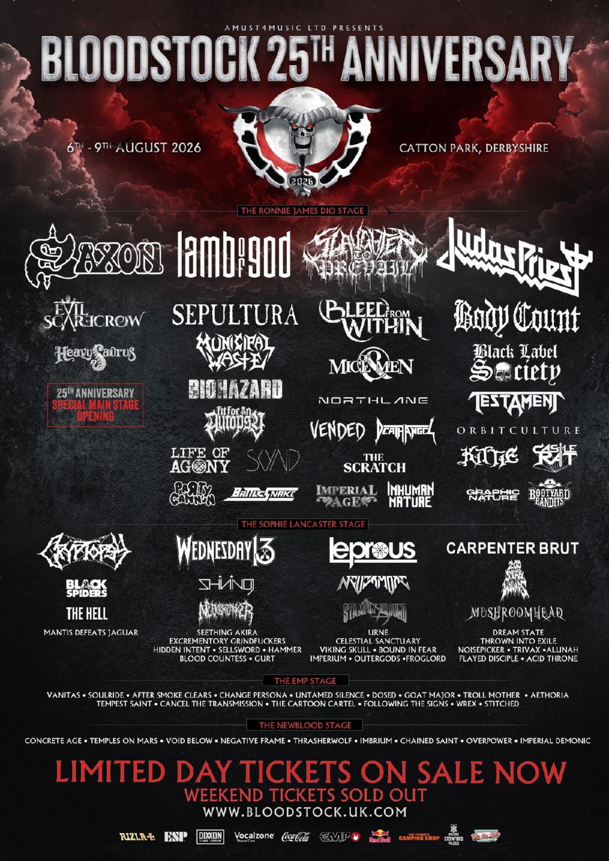 Bloodstock Festival 2026 - Announcement 6