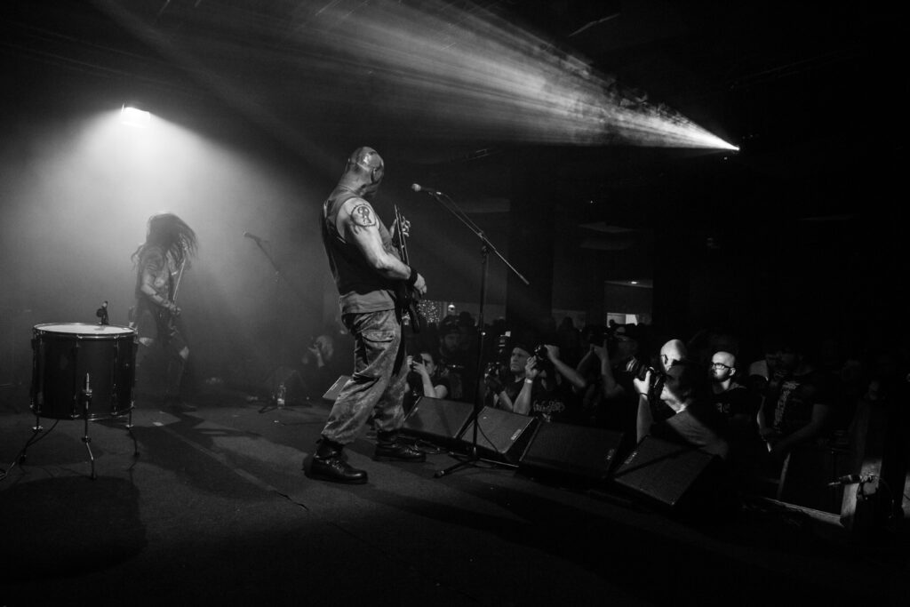 Bloody Vengeance live @ Winds of Agony 2026. Photo Credit: Duncan McCall