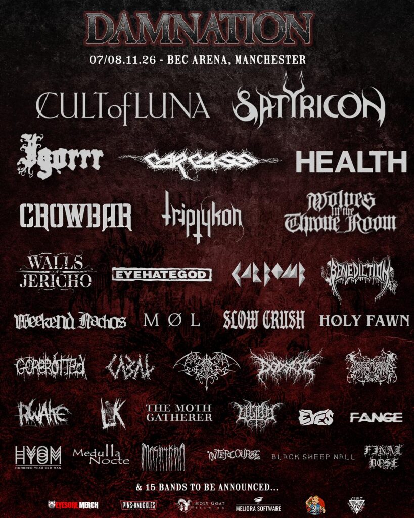 Damnation Festival 2026 - Announcement 5