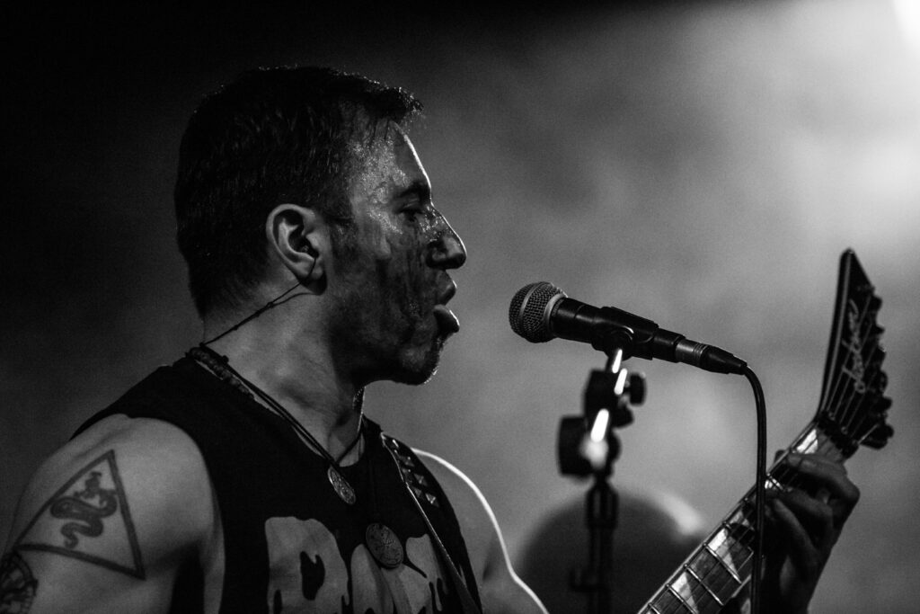 Grave Miasma live @ Winds of Agony 2026. Photo Credit: Duncan McCall