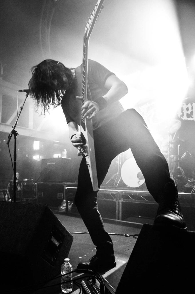 Hellripper live @ The Garage, Glasgow. Photo Credit: Duncan McCall