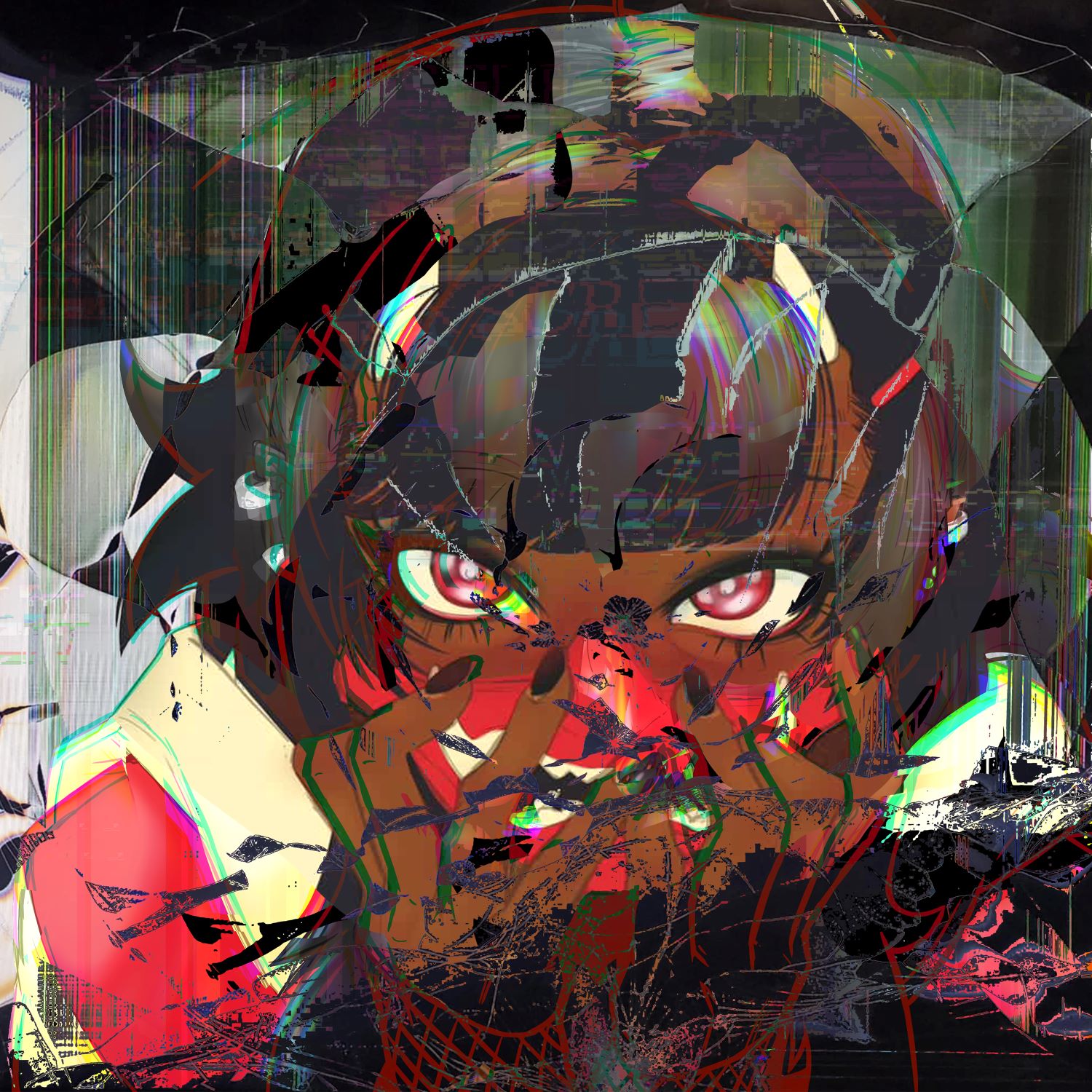 I Saw Myself In The Black Screen - GILT