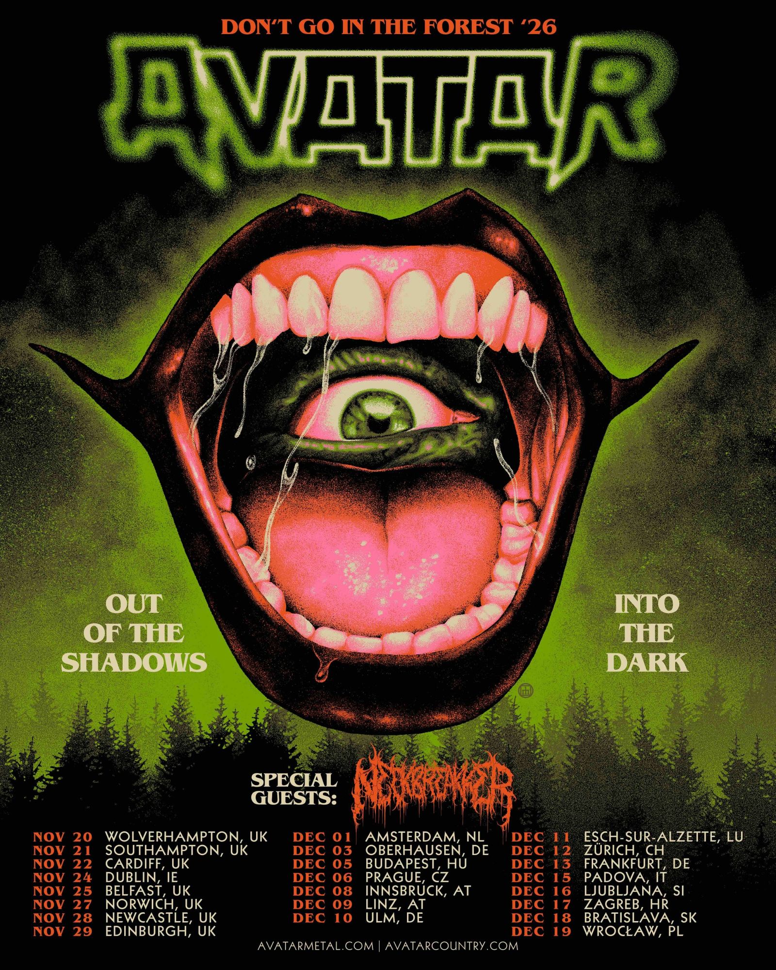 Avatar European Tour 2026