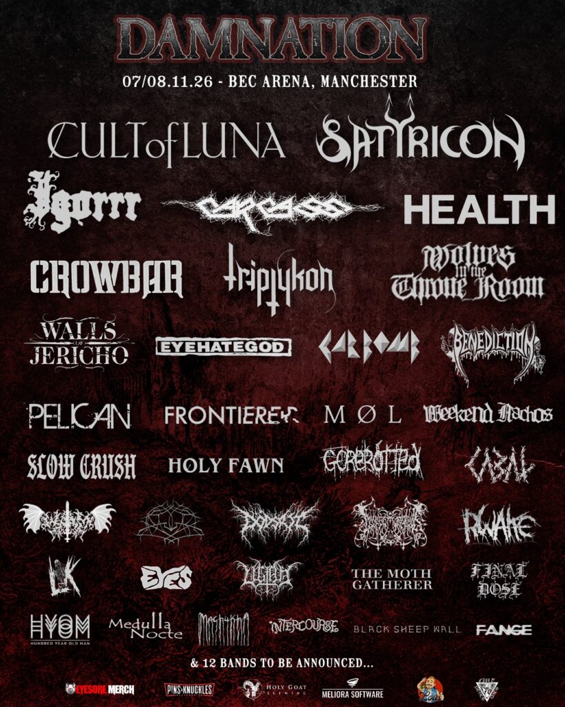 Damnation Festival 2026 - Announcement 6