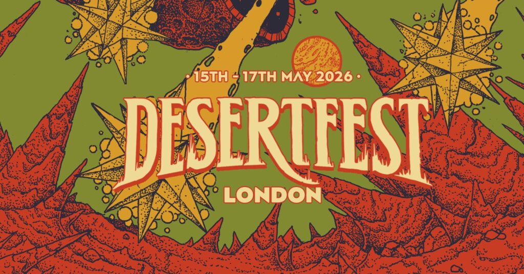 Desertfest London 2026 - Banner