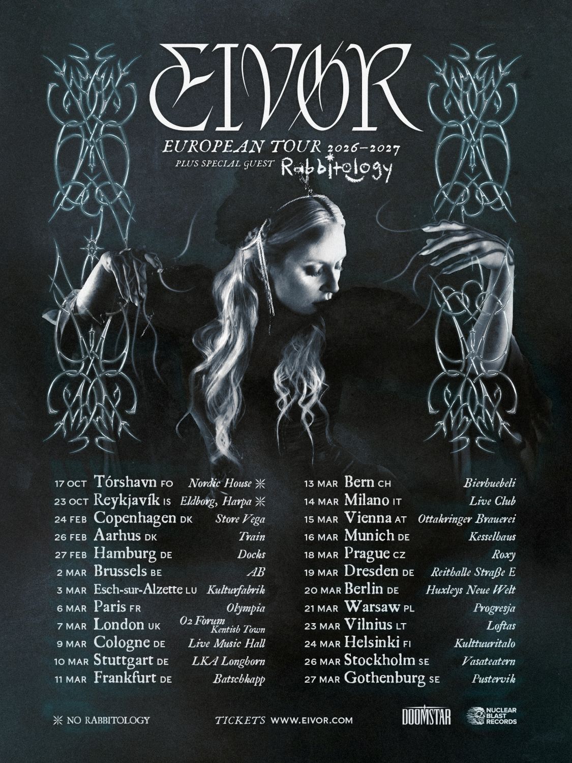 Eivør European Tour 2027
