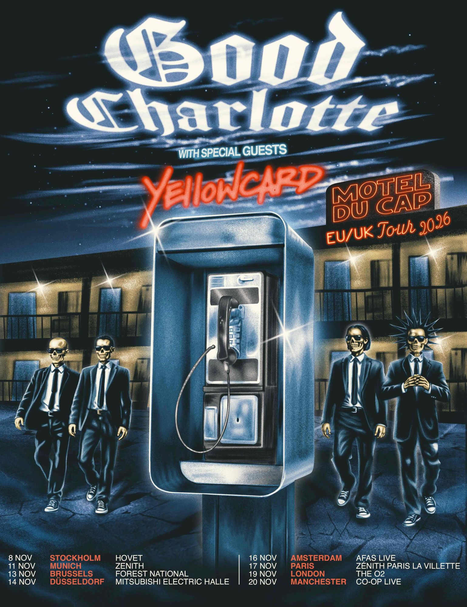 Good Charlotte European Tour 2026