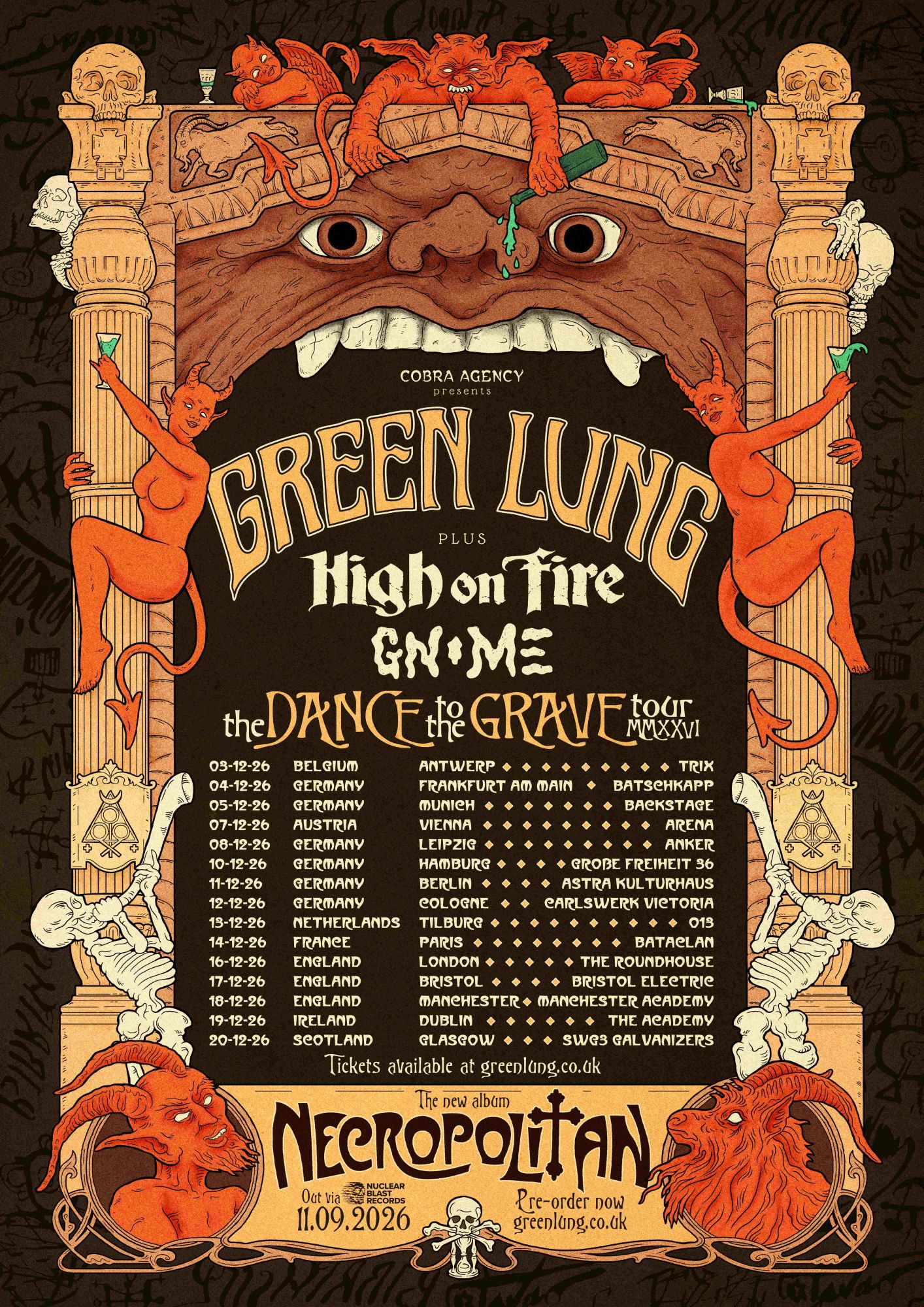 Green Lung European Tour 2026