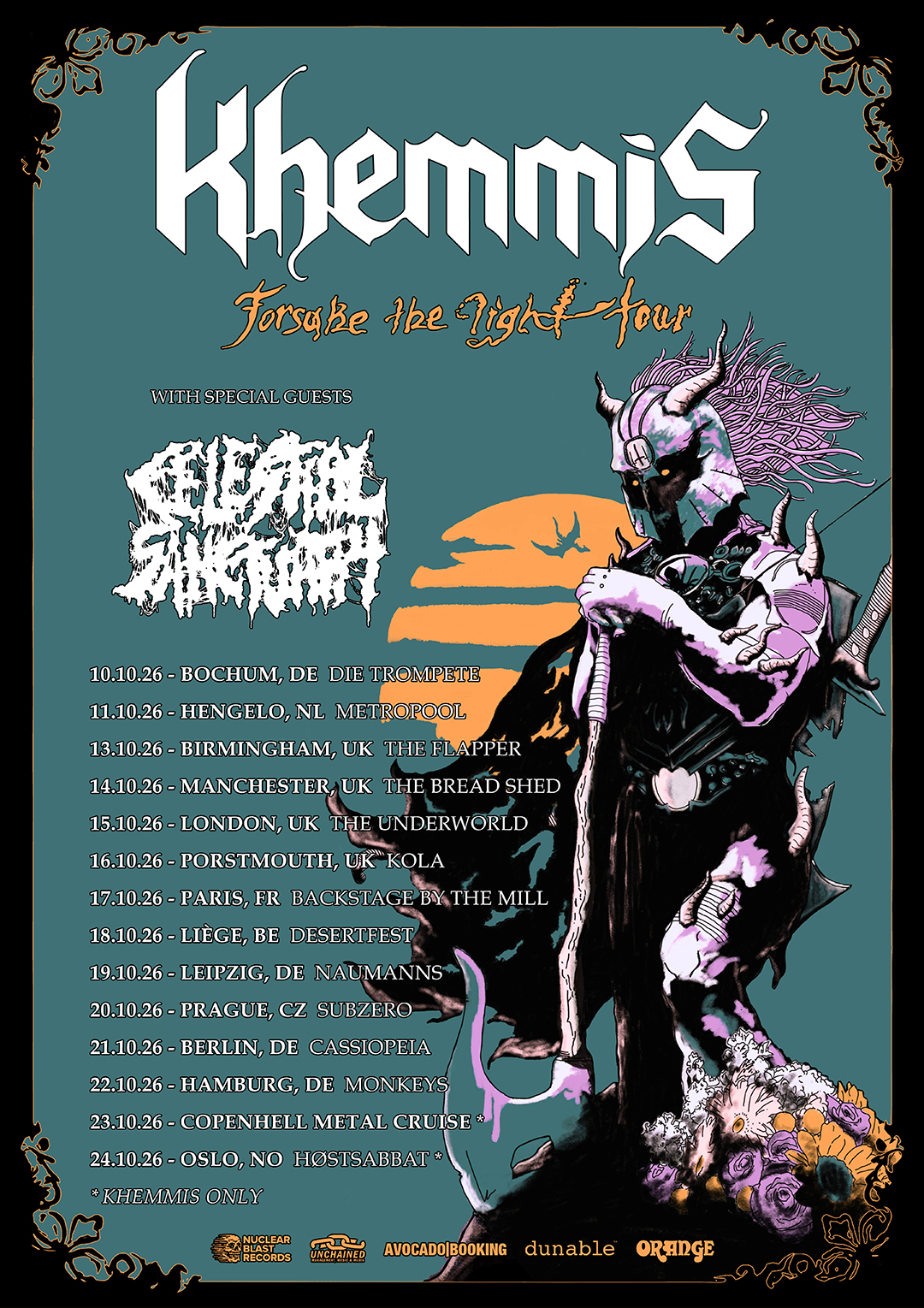 Khemmis European Tour 2026