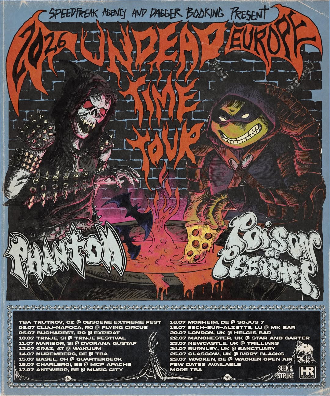 Poison The Preacher European Tour 2026