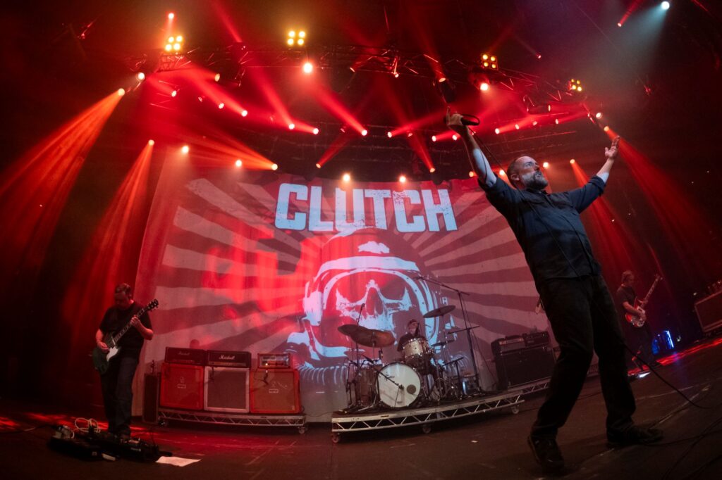 Clutch live @ Desertfest London 2026. Photo Credit: Jessi Lotti