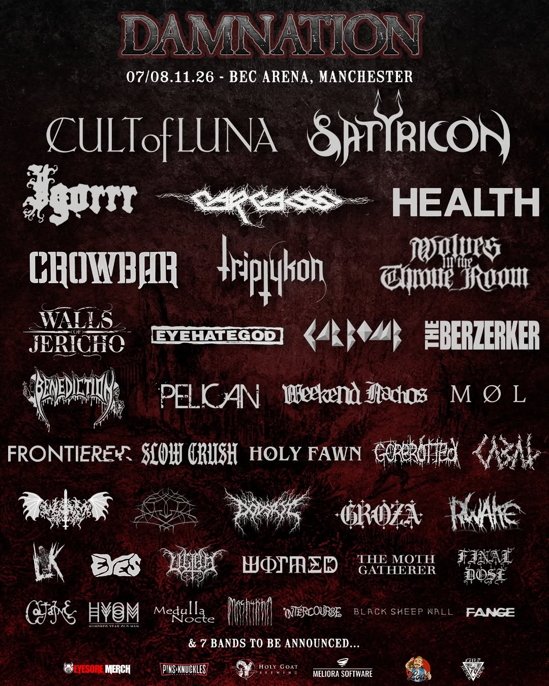 Damnation Festival 2026 - Announcement 7