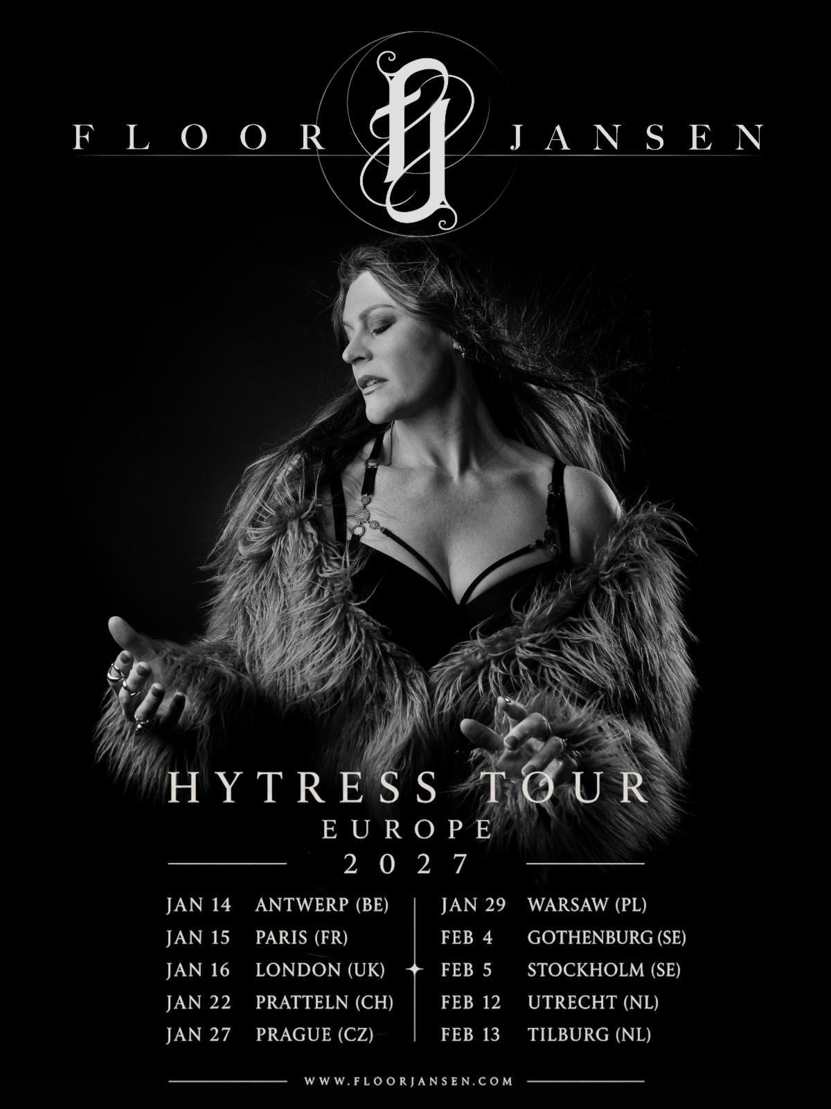 Floor Jansen European Tour 2027