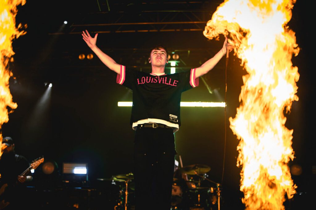 Knocked Loose live @ Slam Dunk Festival 2026. Photo Credit: Rhys Haberfield Media