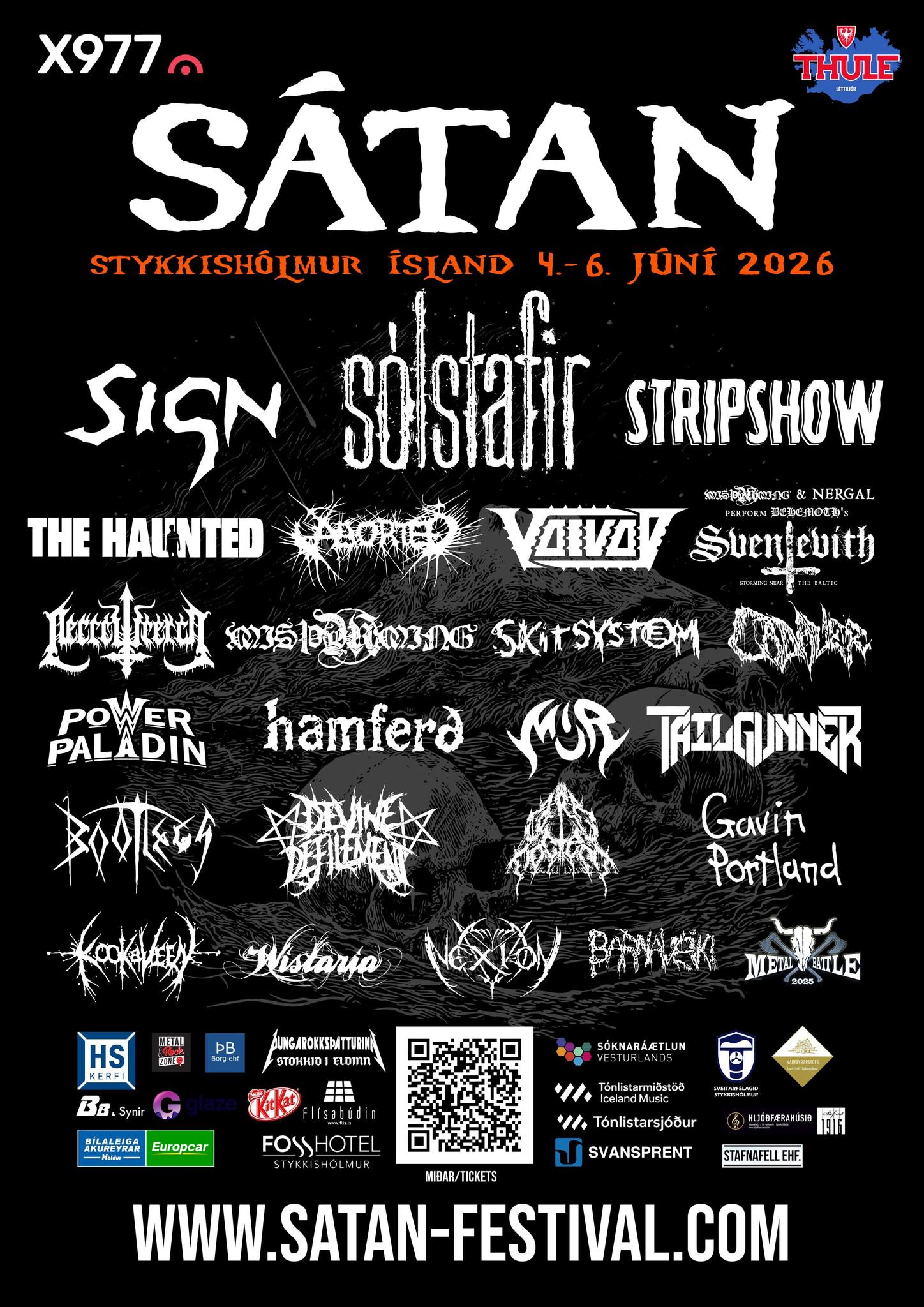 Sátan Metal Festival 2026 - Final lineup - June 2026
