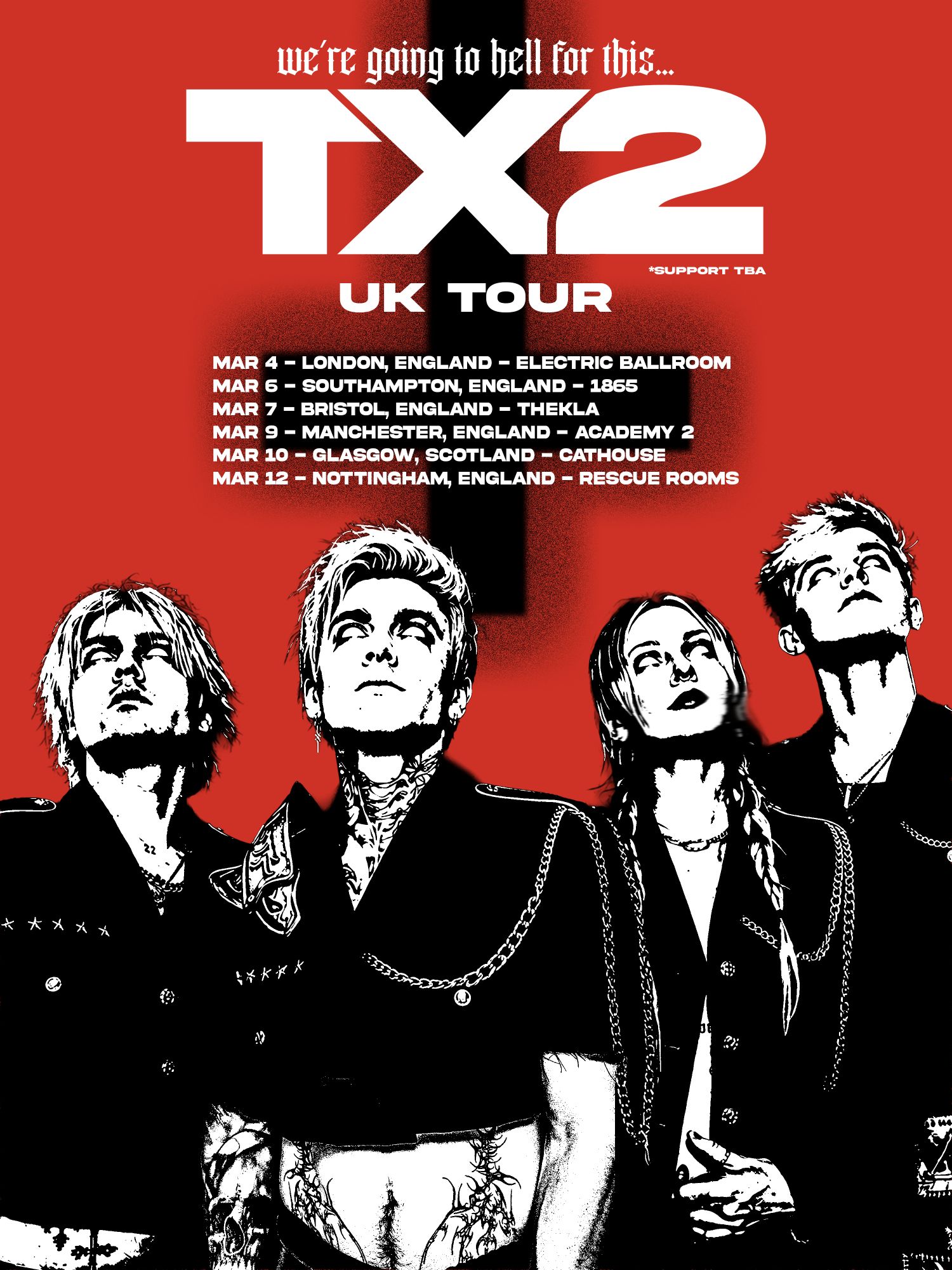 TX2 UK Tour 2027