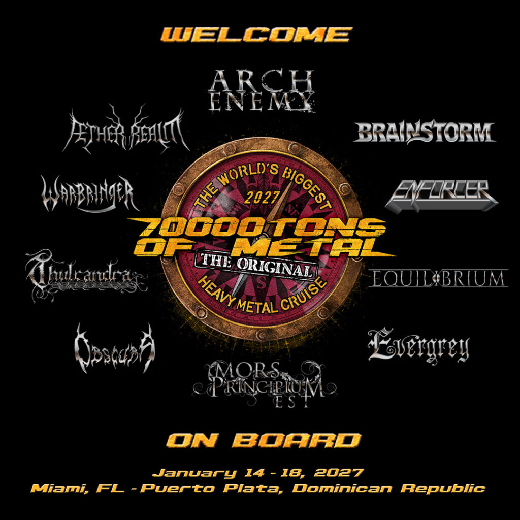 70000TONS OF METAL 2027 - Announcement 1