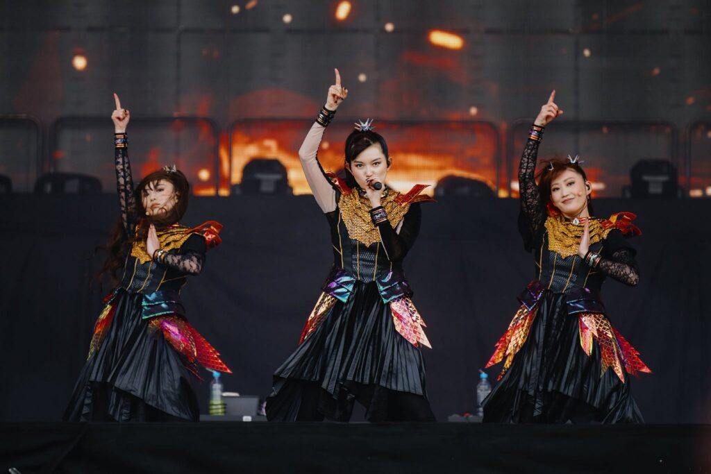 BABYMETAL live @ Download Festival 2026. Photo Credit: Todd Owyoung