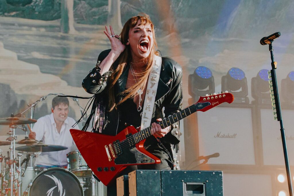 Halestorm live @ Download Festival 2026. Photo Credit: Carolina Faruolo