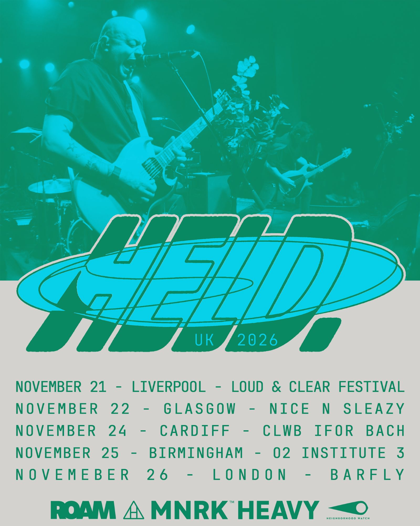 Held UK Tour 2026