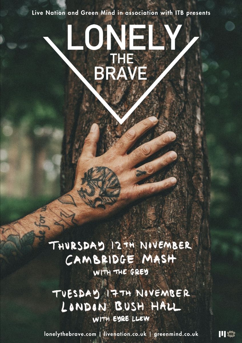 Lonely The Brave UK shows 2026