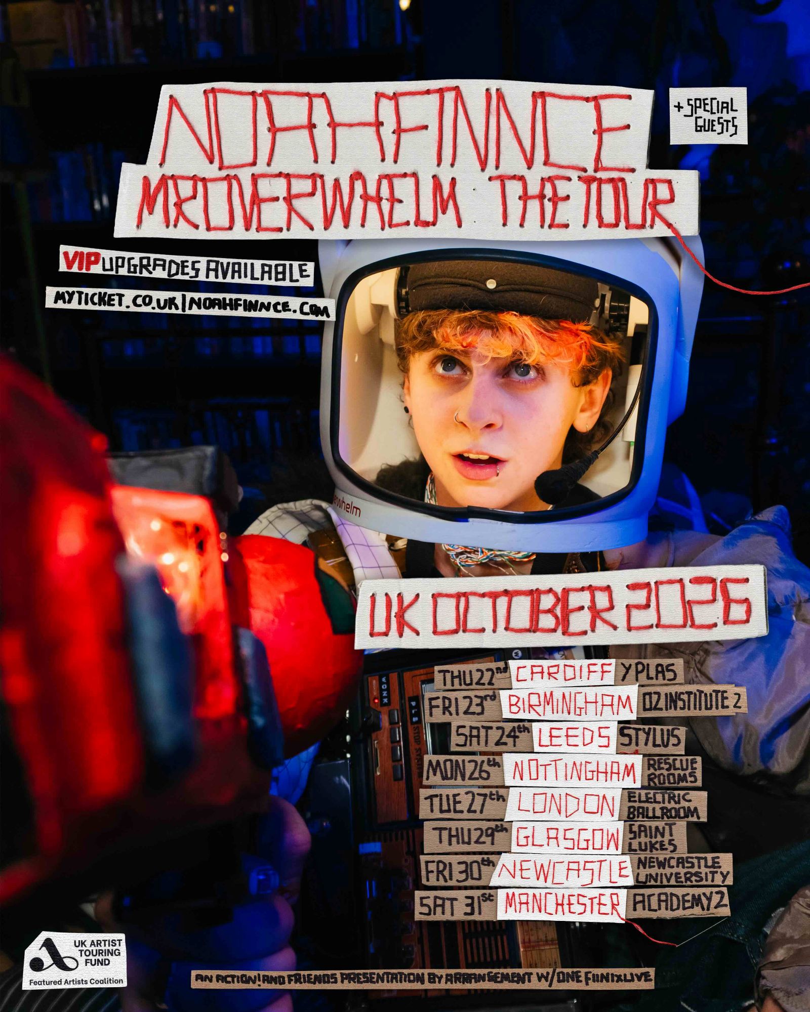 Noahfinnce UK Tour 2026