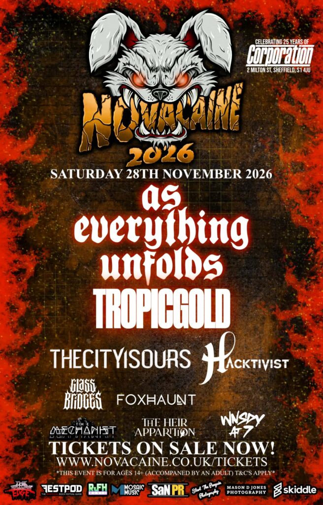 Novacaine Festival 2026 - Announcement 2