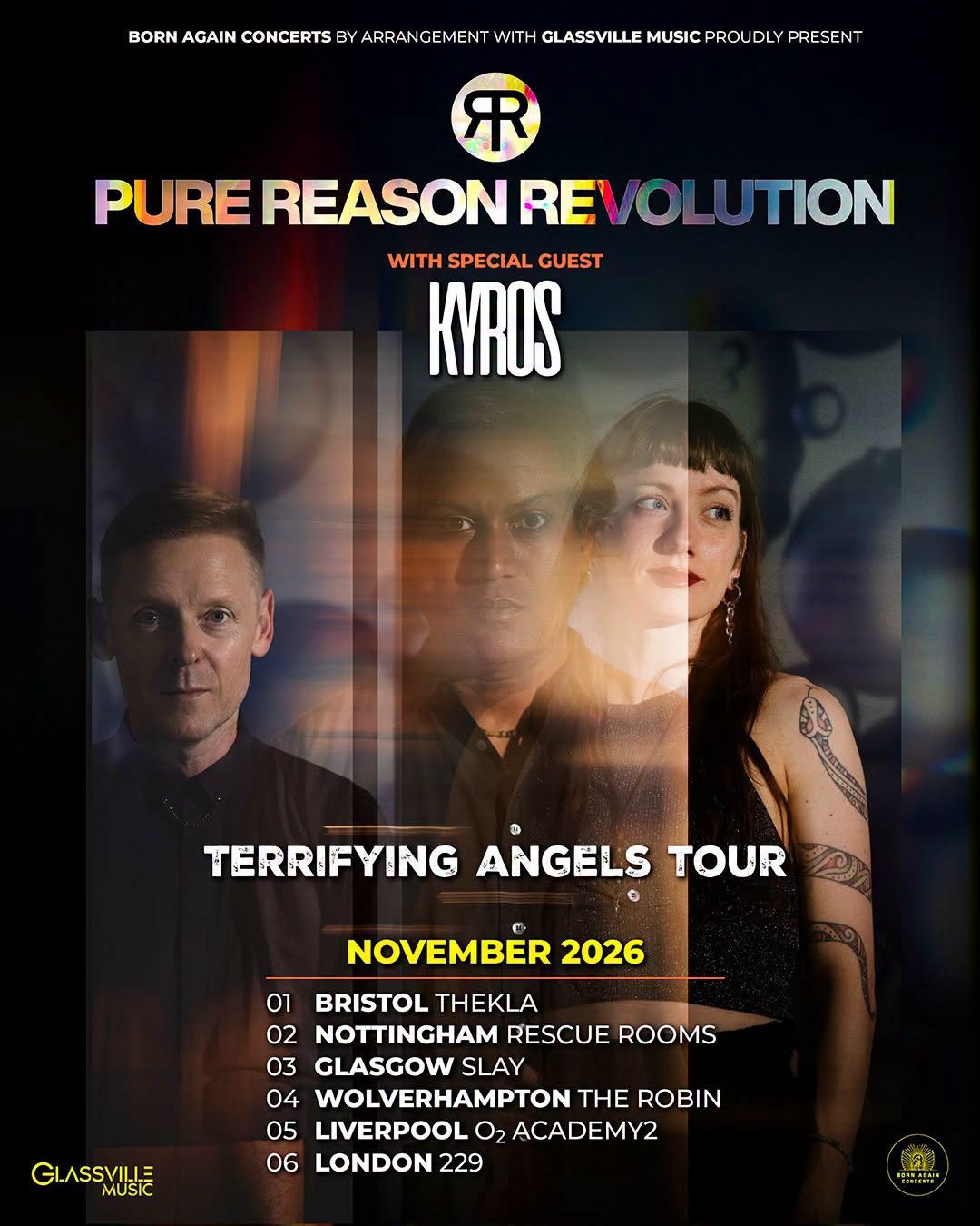 Pure Reason Revolution UK Tour 2026