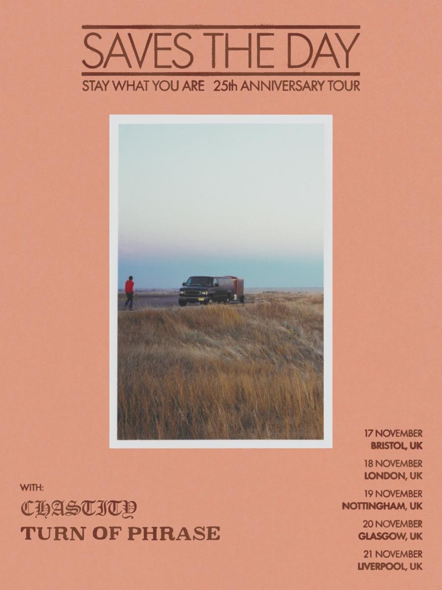 Saves The Day UK Tour 2026