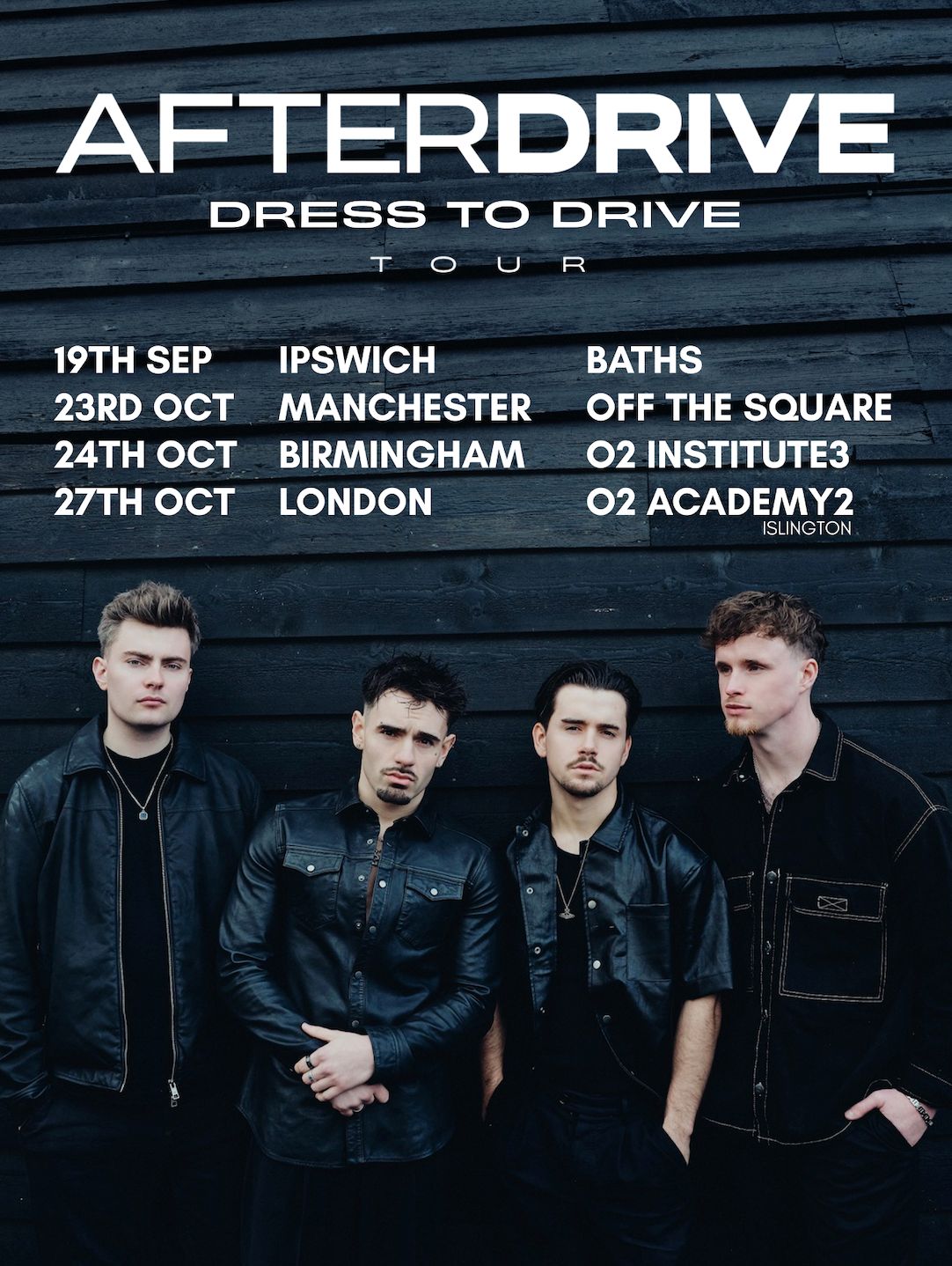 Afterdrive UK Tour 2026