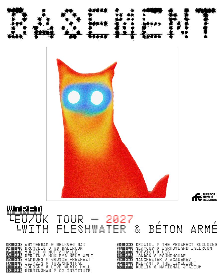 Basement UK and European Tour 2027