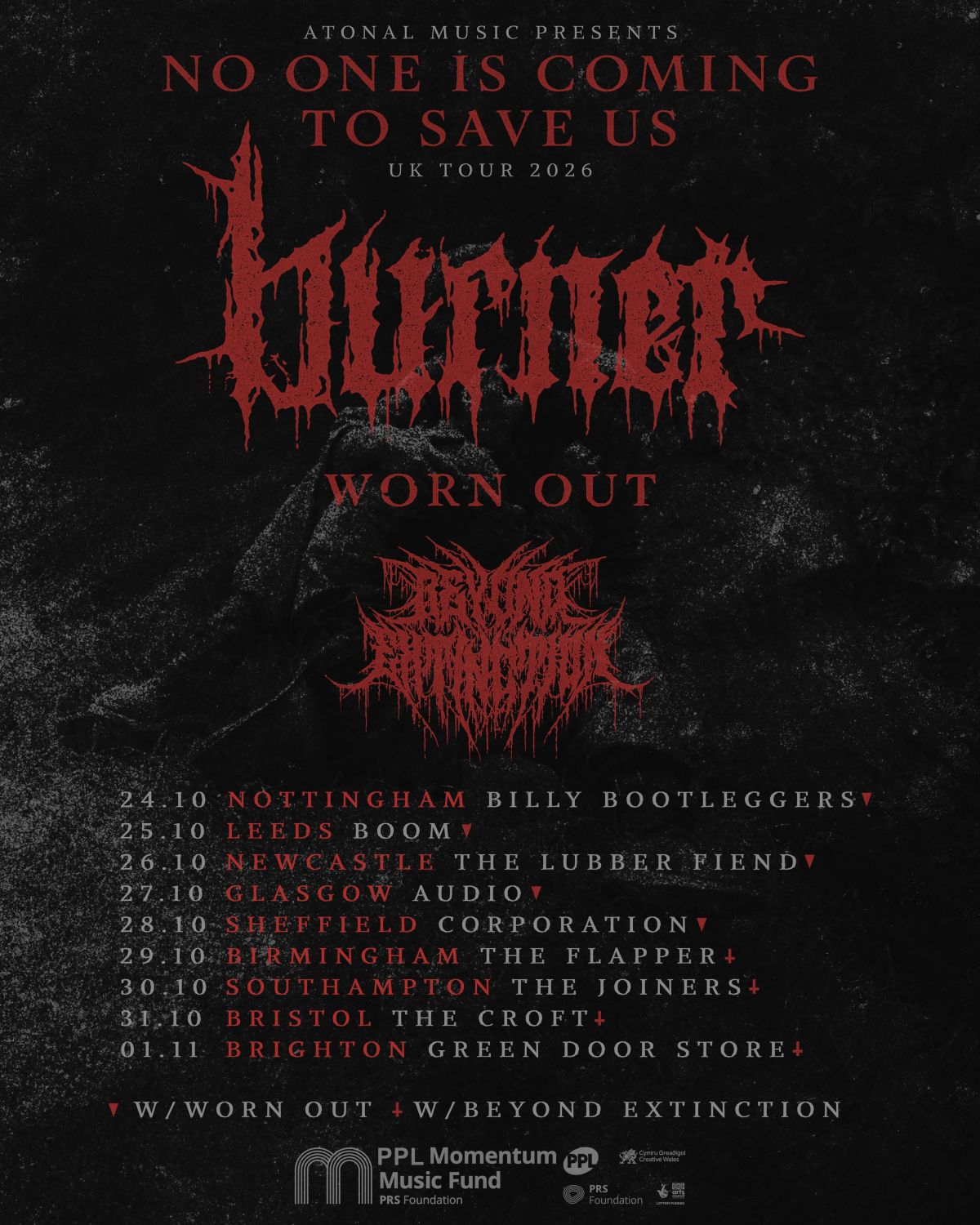 Burner UK Tour 2026