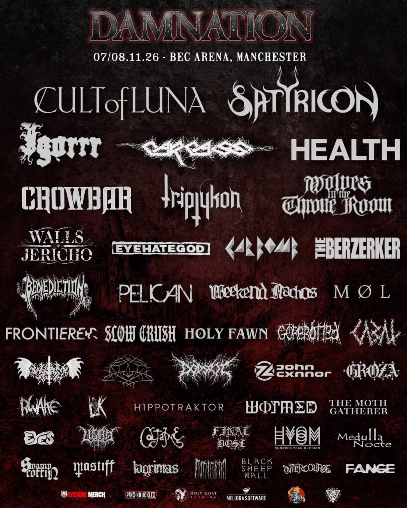 Damnation Festival 2026 - Announcement 8