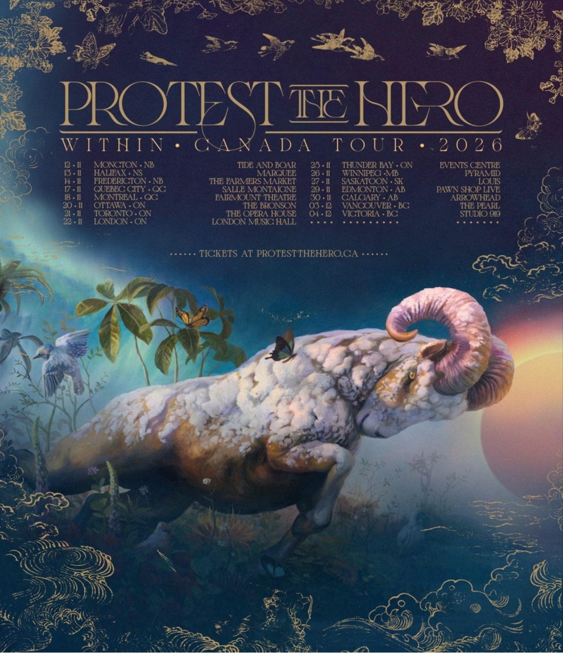 Protest The Hero Canadian Tour 2026