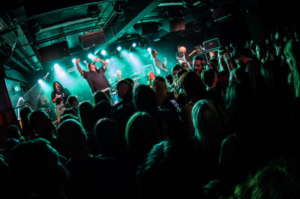 Split Chain live @ Club Academy, Manchester. Photo Credit: Libby Percival