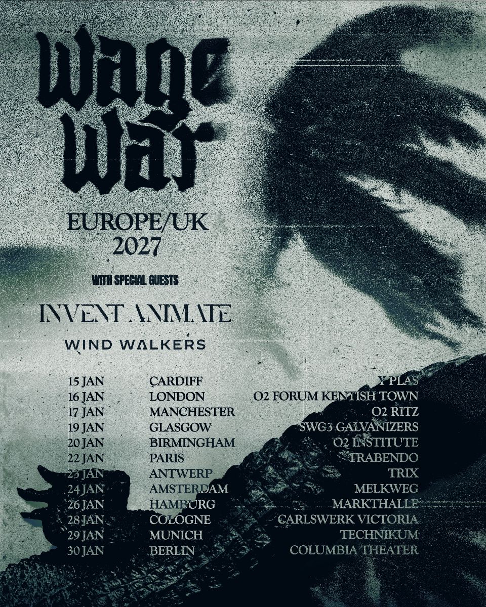 Wage War European Tour 2027